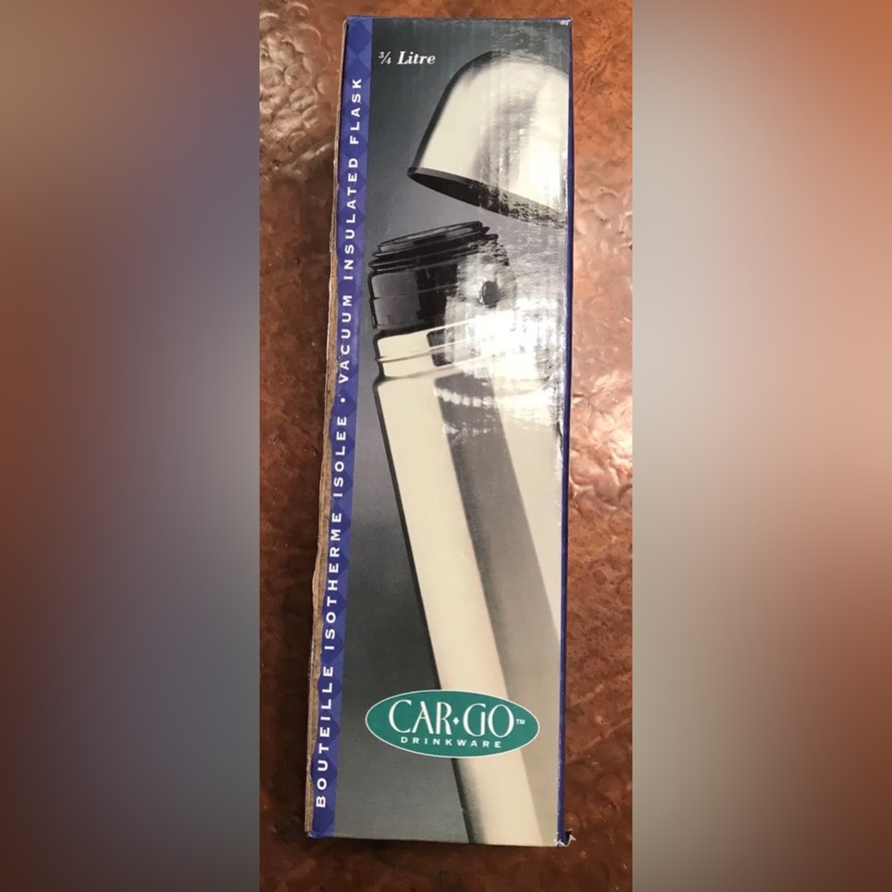 NIB stainless thermos